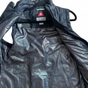 Womens large columbia Omnitech black Vest Warm Heat winter